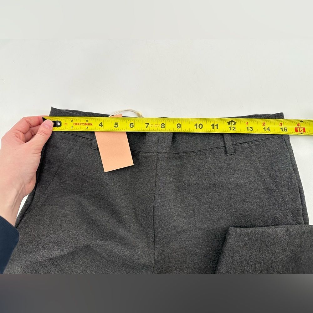 NWT Quince Ultra-Stretch Ponte Straight Leg Pants Size Medium PETITE - Picture 10 of 10